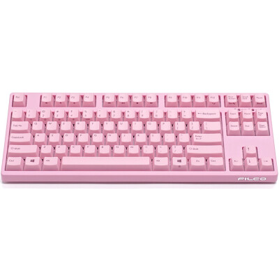 

FILCO FKBC87MC / EP2 "87 dual-mode manual II Bluetooth wired dual-mode mechanical keyboard pink green axis