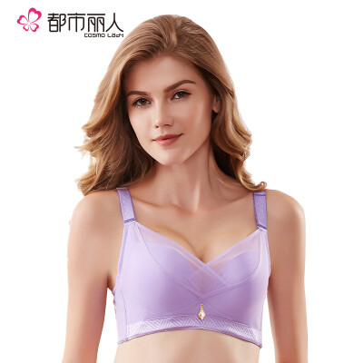 

City beauty people to adjust the type of bra 34 cup in the thick mold cup side of the collection of yarn material Ms underwear b