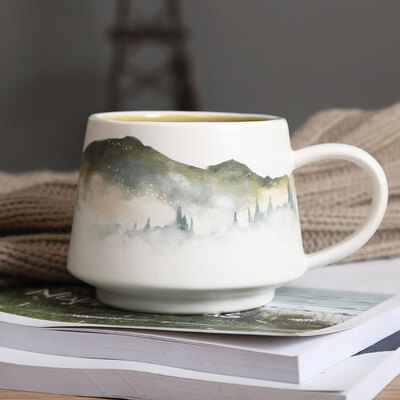 

A Ting Landscape Series Ceramic Coffee Mug 12 oz.