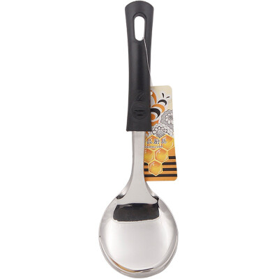 

Jingdong Supermarket] Jingda stainless steel 1 PCT Western electric wood handle rice spoon spoon 9297