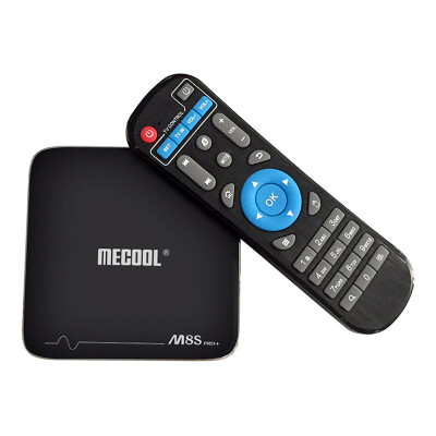 

MECOOL M8S PRO+ 4k Streaming Android 7.1.1 Amlogic S905X Smart TV Box 2GB/16GB WIFI 4Kx2K@60fps VP9 HDR10
