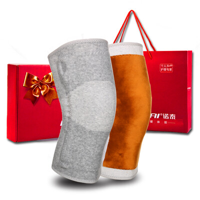 

Nuo Tai knee pads warm charcoal plus velvet warm leggings elderly nursing knee  code