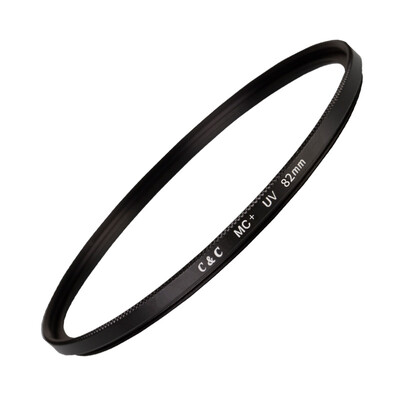 

C & C MC UV 82mm professional ultra-thin high-definition double-sided multi-layer UV protection mirror anti-fog waterproof anti-UV SLR filter