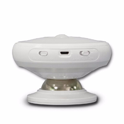 

360° Rotating Motion Sensor Light Eye Protection Human Body Induction Night Light LED Wall Lamp USB Rechargeable Lights with Detac