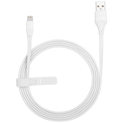 

Мо Миши (MOMAX) Apple MFI, линия данных аутентификации зарядный кабель подходит освещение iPhone8 / 7/6 / 6s плюс / Х / 5s / SE телефон белый 1,5 м