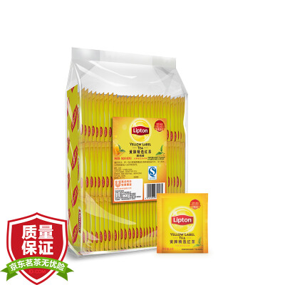 

Lipton tea black yellow tea selection black tea paper bag 160g