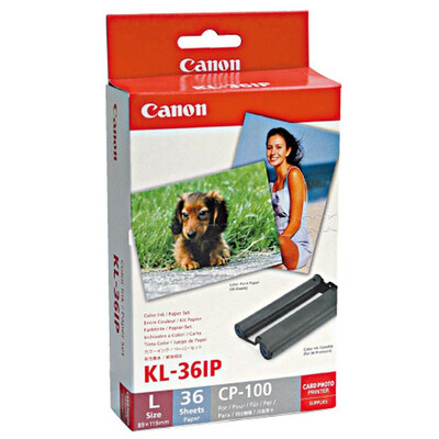 

Canon KL-36IP (36 листов / коробка) Оригинальная 5-дюймовая фотобумага для CP полного спектра принтеров