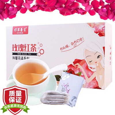 

Qi grass health tea flowers and tea rose tea combination tea bag tea 120g