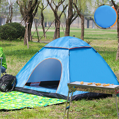 

Happy Tour Outdoor Speed ​​Open Toss Tent Camping 3-4 Automatic Rain Sunscreen Camping Portable Tent 200200125 Orange