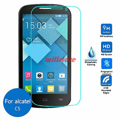 

WIERSS Защитный экран для защитного экрана для Alcatel One Touch Pop C5 / 5036 OT-5036 5036D Защитная пленка для пленки