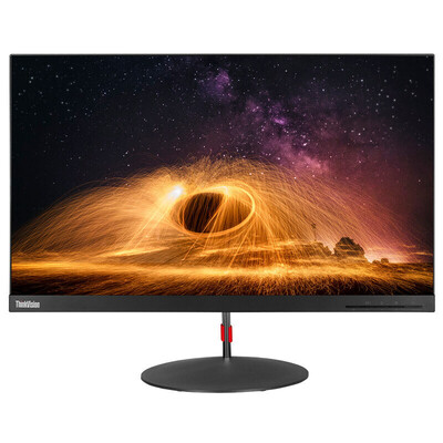 

ThinkVision X24q 23,8-дюймовая тонкая тонкая рамка QHD2K с разрешением 99% sRGB Компьютерный монитор (интерфейс HDMI / DP)