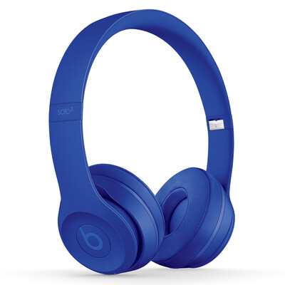 

Beats Solo3 Wireless Neighborhood Joint paragraph Headset Bluetooth wireless headset Mobile Headset Gaming Headset - Deep Blue MQ392PA A