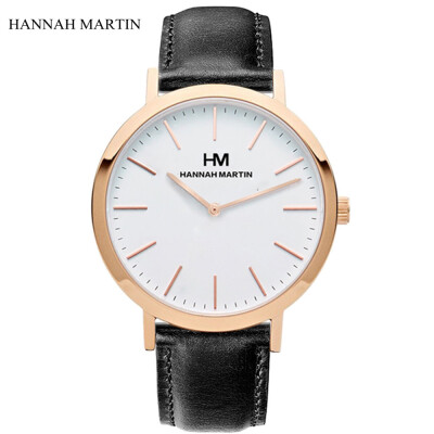 

Hannah Martin Women Watches Top Brand Luxury Clock Casual Ladies Nylon Watch Women Quartz Leather Wristwatch