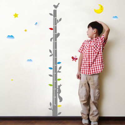 

FOOJO height sticker memo baby childrens room bedroom wall decoration