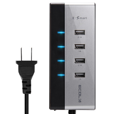 

(ECOLA) E-SMART интеллектуальная быстрая USB-зарядка