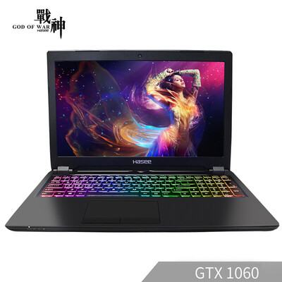 

Shenzhou Ares Z7-KP7 Pro GTX1060 6G 156-inch game book I7-8750H 16G 1T256G SSD RGB keyboard WIN10 94 color gamut
