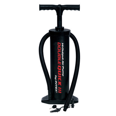 

INTEX air pump large high-speed manual air pump inflator pump can play basketball football for inflatable beds air bed kayaking swimming pool etc 68615