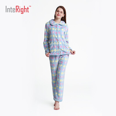 

Ms INTERIGHT Colorful Pajamas Home Set Pink Blue L