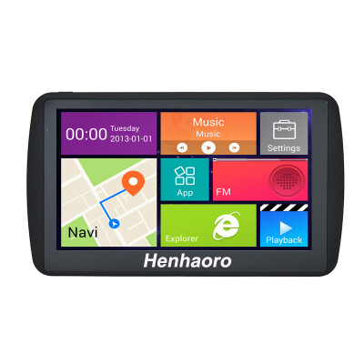 

Car GPS Navigation Android 7" Capacitive touch screen Navigator Bluetooth Quad-core russia Navitel Europe map truck gps sat nav