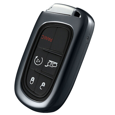 

Huashi Free Light Key Case JEEP Jeep New Guide Freedom Man Grand Cherokee Dodge Cool Wei Key Case B-Platinum Grey