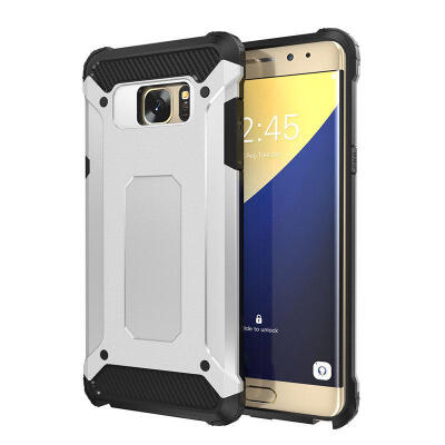 

Keymao case For Samsung Galaxy S8 Case Hard PC Soft Silicone Hybrid Armor Case