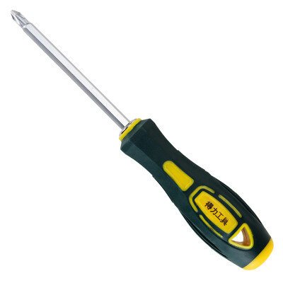 

Deli deli rubber handle dual-purpose screwdriver cross a word dual-purpose double-head screwdriver 6100mm DL626001