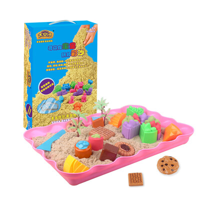 

Space sand (SPACE SAND) toy sand color sand Mars power color sand children handmade DIY toys cookie set MS-800G