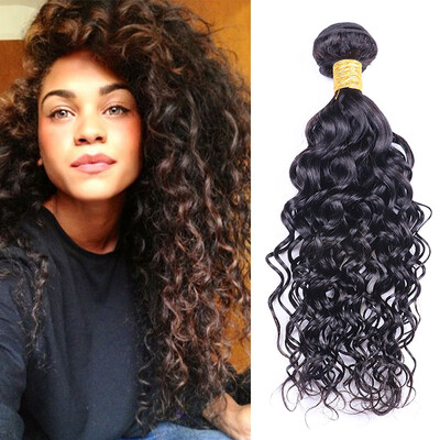

Peruvian Curly Virgin Hair 3 Bundle Deals Peruvian Virgin Hair Water Wave Virgin Peruvian Hair Curly Weave Human Hair Extensions