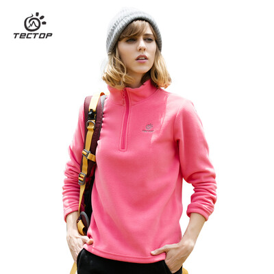 

Tectop brand Autumn Winter Fleece Jacket Men Women Thermal Waterproof Hiking Jacket Softshell Cycling Coat