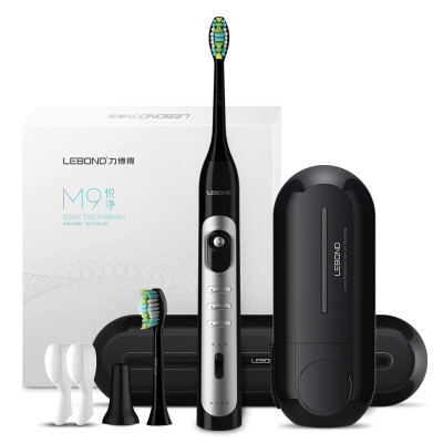 

Lebond sonic electric toothbrush M9 series White/black 3 modes 9 intensities