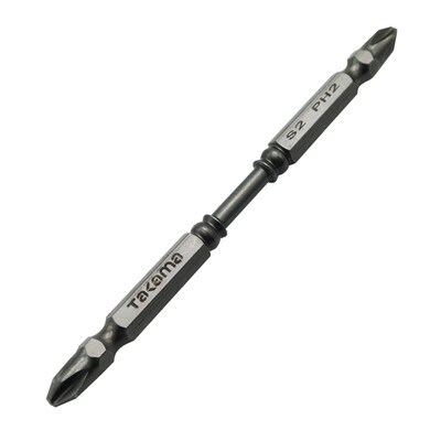 

Takama double head Phillips screwdriver bit set 10 piece set screwdriver head screwdriver head electric batch nozzle S2 with strong magnetic PH2110mm 404211