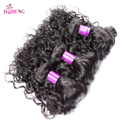 

Malaysian Virgin Hair Extension 8A Grade Water Wave 3 Bundles of Natural Color Human Hair Weaves