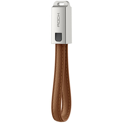 

ROCK Keychain Charging&Data Transfer Cable 014M Brown