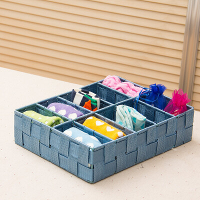 

Ou Run Zhe knitting storage basket mini version cloth storage basket debris box 10cm 5 loaded