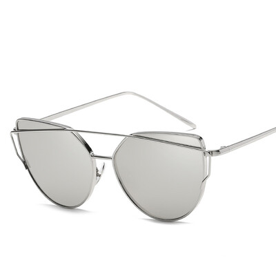 

New sunglasses fashion trend sunglasses metal color film glasses retro sunglasses as gift for women