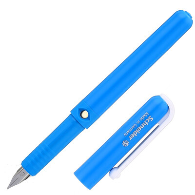 

Schneider fountain pen signature pen student&adult pencil special fine EF pointed BK410 blue single support