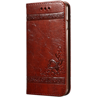 

Keymao iPhone 7 Plus Case Luxury Flip Leather cover