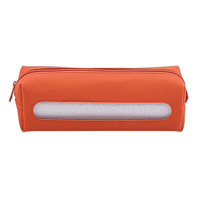 

Kinbor canvas stationery bag female pencil bag storage bag school supplies persimmon DTB6248