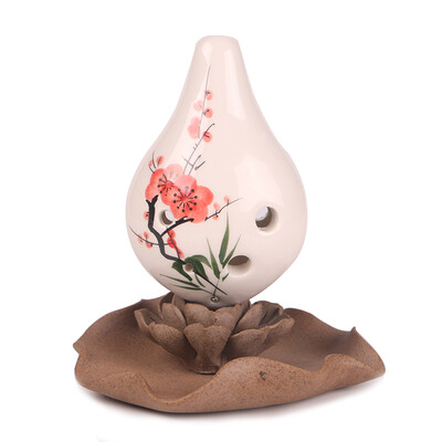 

Zhu Lin Sheng Tao flute 6 hole painted short mouth flute professional playing type flute midrange C tone dark fragrance