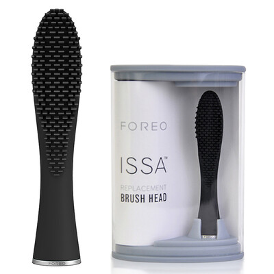 

FEELEOL FOREO electric toothbrush ESAB silicone adult toothbrush head standard ISSA cool black