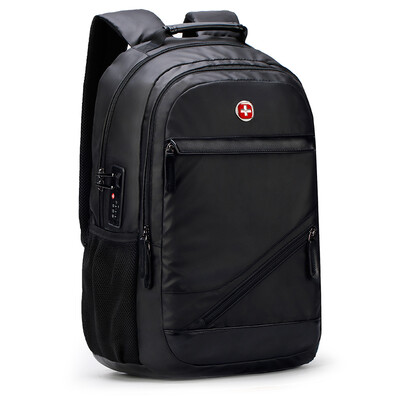 

CROSSGEAR encrypted anti-theft shoulder bag casual business 156-inch computer bag men&women backpack travel bag CR-9004 black
