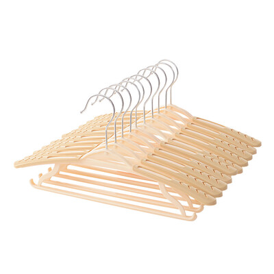 

hanger wide shoulder no trace drying rack non-slip hanger dry&wet plastic drying rack adult children non-slip clothes support thickening light coffee c
