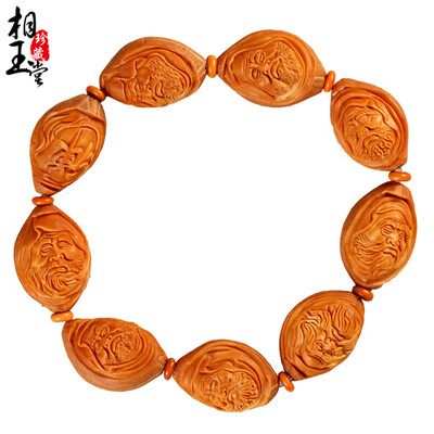 

Phase Yutang Su workersOlive carvingsBracelets DharmaOlive huPlay18mmBracelet Hand carvedDharma hand string
