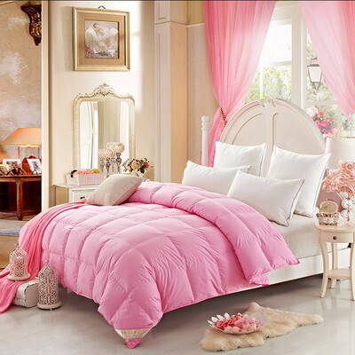 

Hongrun elegant baby was core-spinning cotton sanding 90 white goose comfortably warm double quilts were quilt rose red filling 11kg 200 230cm