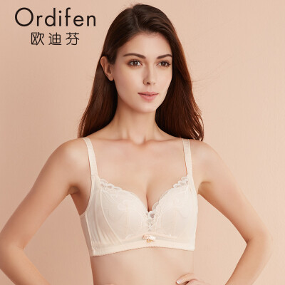 

Ordifen no steel ring bra adjustable sexy gathered female comfortable underwear