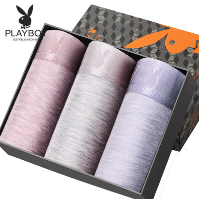 

PLAYBOY Мужские трусы-боксеры 3 шт. в коробке