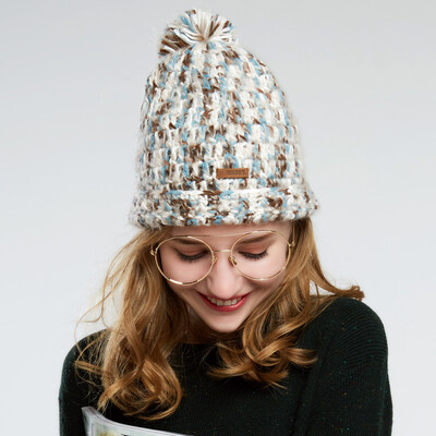 

LACKPARD осенняя и зимняя мода Cute girl cap Европа и Соединенные Штаты теплые трикотажные шапки на открытом воздухе и крышка для
