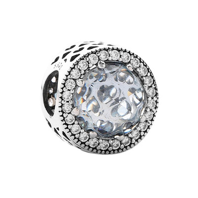 

PANDORA Pandora Glacier Blue Dazzling Star Beads 791725NGL
