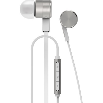 

Huawei (HUAWEI) original three-key line anti-winding bass fidelity stereo in-ear headphones Bass headphones (Haoyue silver