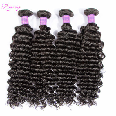 

Hair Weave 6A Malaysian Virgin Hair Deep Wave 4 Bundles 6A Malaysian Curly Hair Malaysian Deep Wave Human Hair Bundles